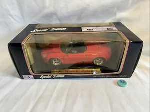 Maisto 1997 Porsche Boxster Spyder Special Edition Red 1/18 - Picture 1 of 7