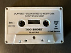 Too Short Players Cassette 75 Girls Records Rare Early Edition 1987