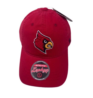 Louisville Cardinals Zephyr red Adjustable hat  cap - Image 1 of 4