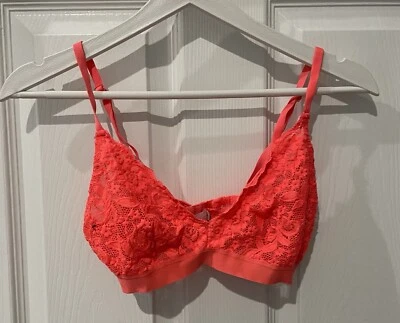 xhilaration Women’s Bralette Bra XL Floral Lace Adjustable Straps 🌸 - Image 1 of 4