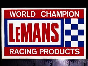 LeMANS World Champion Racing Products - Original Vintage 1970's Decal/Sticker