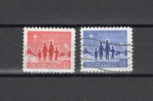 Canada  1964  Christmas  Star of Bethlehem  CPL SET   Scott# 434-5 Stamps  Used - Picture 1 of 1