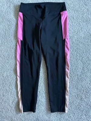 Legging Victoria's Secret Rosa Activo Grande Ultimate V Cintura Alta 7/8 NEGRO Ombre Foto 1 de 4