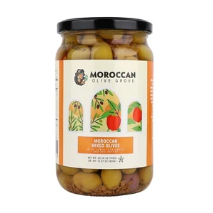, Moroccan Mixed Olives, 26.28oz (740g), Premium Handpicked and Naturally Cur... - Bild 1 von 1