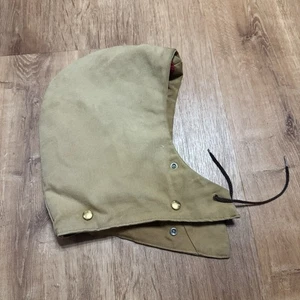Edredón de capucha de repuesto Carhartt forrado pato marrón lona cordón a presión *MANCHAS - Imagen 1 de 7