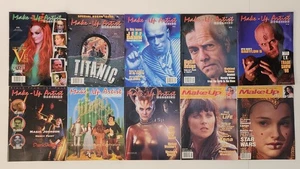 Make-Up Artist Magazine Issues #10-19 Set of  10 Star Wars Babylon 5 - Imagen 1 de 13