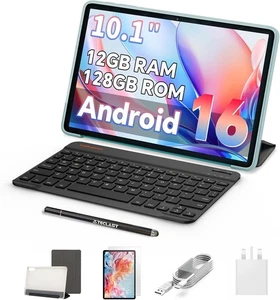 TECLAST P30CASE 10 Inch Tablet Android 16, 12GB RAM+128GB ROM  bundle - Picture 1 of 6