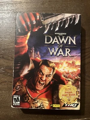 Warhammer 40,000: Dawn of War - PC 2004 3 Disc Set Prima Hint Book Muture Rated - Image 1 of 4