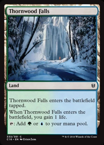 Thornwood Falls - Commander 2016 #333/351 MTG Magic The Gathering - Image 1 of 1
