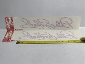 Vintage Dale Earnhardt Signatur Aufkleber x 2 - Fan Fueler - Bild 1 von 1