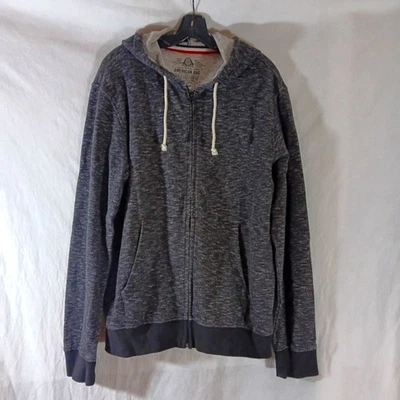 Толстовка с капюшоном мужская American Rag XL вересковая черная серая на молнии капюшон толстовка топ - Изображение 1 из 4