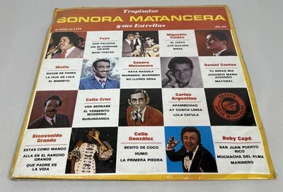 SONORA MATANCERA  y Sus Estrellas -Tropi Salsa 1978 Orfeon Mexico LP Latin 3-LP - Image 1 of 2