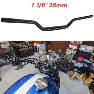 1-1/8" 28mm Fat Handlebar Dirt Bike Rise Tracker For Triumph Bonneville T120 100 - Picture 1 of 14