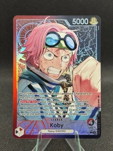 Koby OP11-001 Leader Alt. Art One Piece OP11 “A Fist of Divine Speed” - Picture 1 of 2