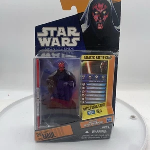 2010 Star Wars The Saga Legends Collection Darth Maul Figure Brand New Sealed - Picture 1 of 15