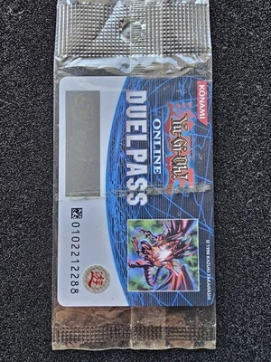 SEALED YUGIOH ONLINE DUEL PASS Shonen Jump  - Image 1 of 2