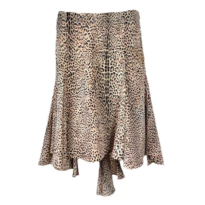 Saia Midi Just Cavalli Roberto Cavalli Estampa de Leopardo - Imagem 1 de 4