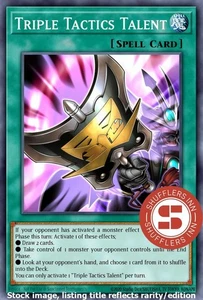 Triple Tactics Talent RA01-DE063 Secret Rare 1. Auflage - Bild 1 von 1