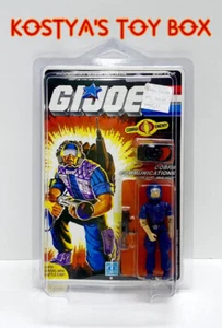 GI Joe Cobra TV-VIPER 1985 MOC MOSC Modellino vintage nuova fabbrica sigillo - Foto 1 di 10