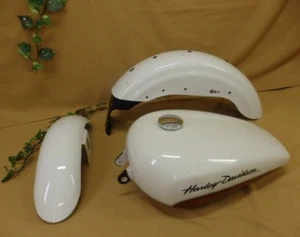 Harley Davidson Sportster Genuine Exterior Set Gas fuel tank Front Rear Fender - Picture 1 of 24