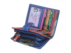 StarHide Damen Damen RFID sicher bunt Echtleder Clutch Geldbörse Geldbörse 5535 - Bild 1 von 8