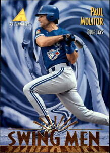 1995  Pinnacle Toronto Blue Jays Baseball Card #297 Paul Molitor SM