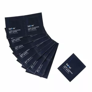 Juego de toallitas de limpieza de lentes prehúmedas Selens 10-200 piezas PRO para vidrio óptico de cámara - Imagen 1 de 10