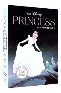 DISNEY PRINCESS POSTCARD BOX ~ STORAGE ~EMPTY BOX ONLY ~ NEW - Picture 1 of 1
