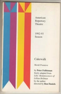 Elaine Stritch & John Slattery "Cakewalk" 1993 Playbill American Rep. Theatre - Imagen 1 de 3