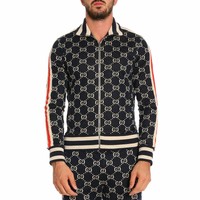 gg jacquard cotton jacket