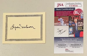 Libro firmado por Byron Nelson autografiado 3x4 JSA Cert Golf Legend - Imagen 1 de 1