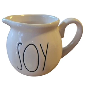 Rae Dunn By Magenta Ceramic Soy Sauce Pitcher W Handle Cream Milk Syrup Pourer - Picture 1 of 7