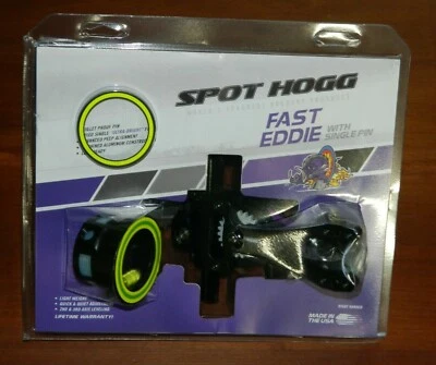 NUEVO SpotHogg Fast Eddie MRT Pin Único Arco Mirilla-Mano Derecha .010 1 Pin Spot Hogg Foto 1 de 4