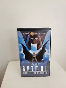 Batman - Mask of the Phantasm VHS, 1994, Black Clamshell With Promos - Picture 1 of 4