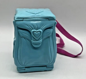 VTG Galoob Toys Backpack Club Fashion Fun Mall Play Set Blue & Pink 1997 GTI - Picture 1 of 22