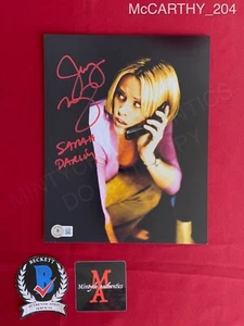 Jenny McCarthy autographed signed 8x10 photo Scream Sarah Darling Beckett COA - Picture 1 of 5