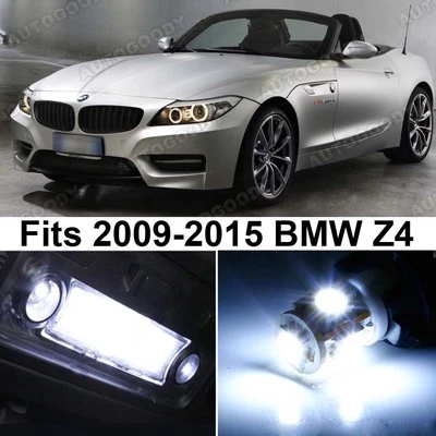 10 x Premium Xenon White LED Lights Interior Package Upgrade for BMW Z4 - Image 1 of 4