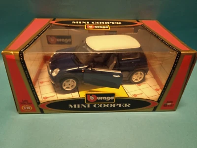 Mini Cooper -  Scala 1:18 Made in Italy  BBurago Burago - Immagine 1 di 3