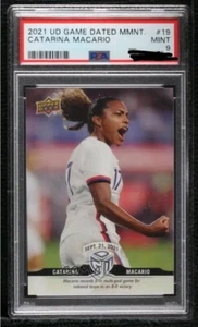 Upper Deck 2021 gioco tutti gli sport momenti datati Catarina Macario #19 PSA 9 COME NUOVO - Foto 1 di 2