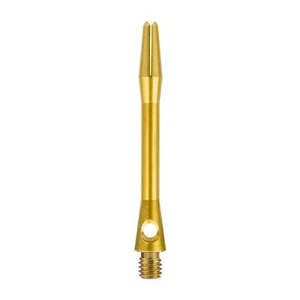 Gold medium 41mm Aluminium dart stems/shafts 5 sets - Picture 1 of 2