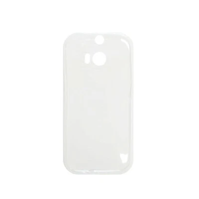 HTC one M8, Cover in silicone Trasparente - Immagine 1 di 2