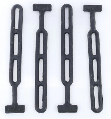 MIEDERHOFF GMBH & CO.KG 4 x Gummispannring Spannring 280mm Gummistroppe verstellbar für Anhänger Plane