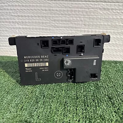 W219 MERCEDES 06-11 CLS CLASS  FRONT LEFT DOOR CONTROL MODULE 2198201926 K646 - Image 1 of 3