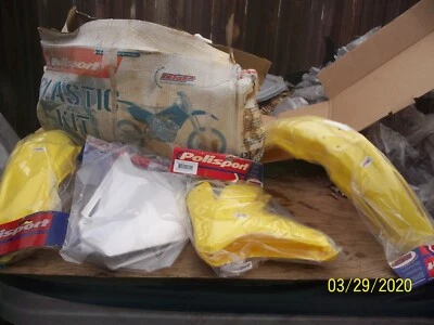 Suzuki RMZ 450 2005 kit de carrocería cubierta lateral RMZ450 kit de cubierta amarillo 6 piezas 64-90097 Foto 1 de 4