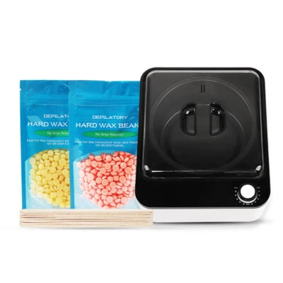 Wax Warmer Heater Hair Removal Depilatory Paraffin Machine Kit Pot Waxing Beans - image 1 of 4