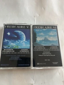 Set Mannheim Steamroller & London Symphony - Fresh Aire V + VI Cassette 1983 - Picture 1 of 11