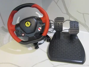 Xbox One - Thrustmaster Ferrari 458 Steering wheel, Pedals - Picture 1 of 6