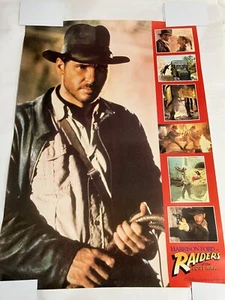 Póster oficial original de Indiana Jones Raiders of the Lost Ark de Japón Harrison para - Imagen 1 de 4