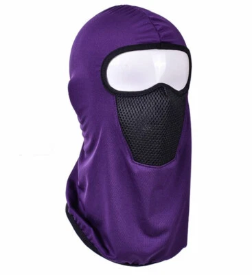 Мужчины женщин толщиной и тонкий балаклава лыж лицо маска ветрозащитная флисовая шляпа крышка кемпинг - Изображение 1 из 4