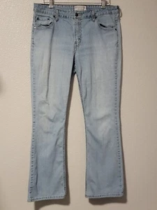 Levis Strauss Signature Jeans Womens Size 14 Medium Misses Bootcut Denim Blue - Picture 1 of 11